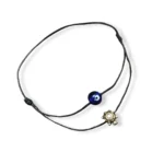 Evil Eye & Turtle Charm Anklet