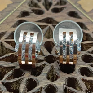 Geometric Stud Earrings for Women