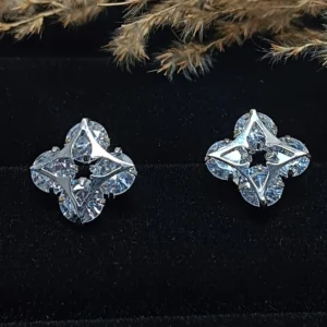 Louis Vuitton-Inspired Floral Earrings