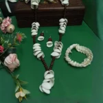 Women’s Boho Shell Opera Jewelry Set