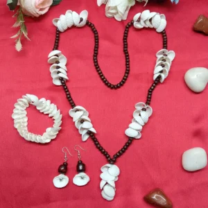Women’s Boho Shell Opera Jewelry Set