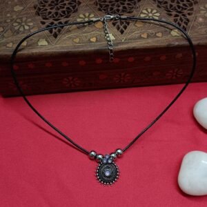 Bohemian Sunburst Pendant with Central Stone
