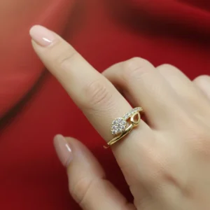 Gold-Tone Ring For Women and Girls