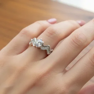 Elegant Adjustable Ring for Women and Girls