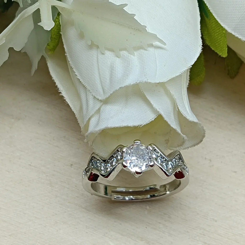 Elegant Adjustable Ring for Women and Girls