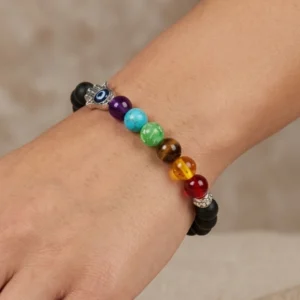 Stretchable Bead Chakra Bracelet