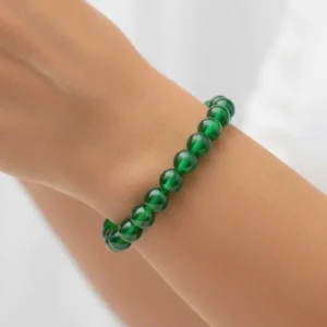 Chrome Beaded Bracelet for Women