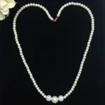 Handcrafted White Pearl Jewelry Set