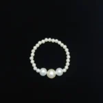Handcrafted White Pearl Jewelry Set