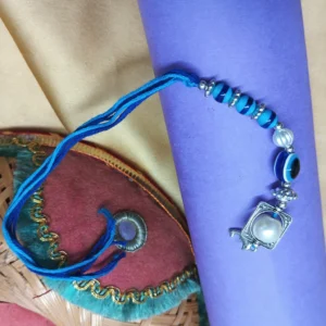 Elegant Evil Eye Lumba Rakhi for Sister-in-Law