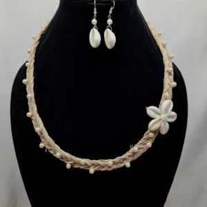 Handmade Jute Necklace Set for Women