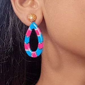 Resin Earrings: Unique & Handmade Designs Elegant Teardrop Resin Earrings for Women