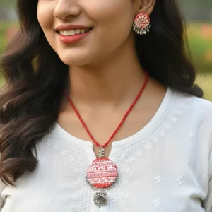 Handcrafted Resin Jewelry Set