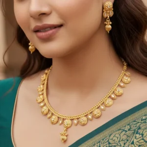 Ethnic Floral Jewelry Set for Women