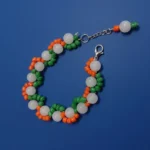 Handmade Symbolic Beaded Tricolour Bracelet