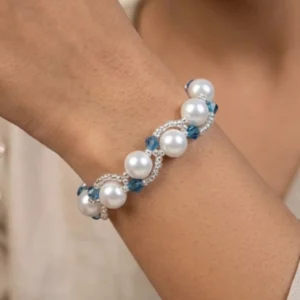 Classic Pearl With Beads Bracelet