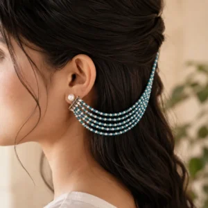 Handmade Eye Catching Beaded Layer Ear Jewelry