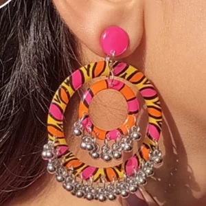 Resin Earrings: Unique & Handmade Designs Colorful Ethnic Dangle Earrings For Women
