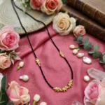 Adjustable Black Beaded Choker Necklace
