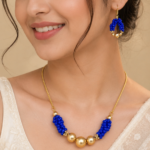 Stylish Handcrafted Colorful Beaded Jewelry Set