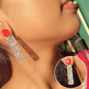 Resin Earrings: Unique & Handmade Designs Glitter Resin Earrings for Women