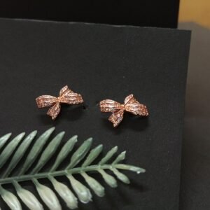 Stylish Bowknot Stud Earrings