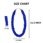 Stylish Multi-Layered Beaded Necklace
