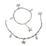 Starfish & Seashell Charm Foot Jewelry
