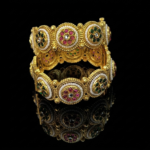 Rajwadi Style Openable Brass Kada Set