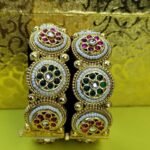 Rajwadi Style Openable Brass Kada Set