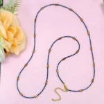 Boho Style Midnight Blue Beaded Waist Chain