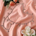 Silver Beach Style Beaded Waist Chain