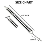 Handmade Ladder Style Beaded Bracelet