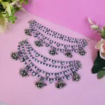 Handcrafted Multi Layer Beads Ear Chain