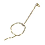 Traditional Floral Cubic Zirconia Hath Phool