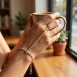 Traditional Floral Cubic Zirconia Hath Phool