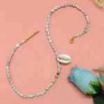 Handcrafted Coastal-Inspired Boho Shell Necklace