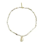 Handcrafted Coastal-Inspired Boho Shell Necklace