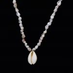 Handcrafted Coastal-Inspired Boho Shell Necklace