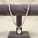 Handcrafted Coastal-Inspired Boho Shell Necklace