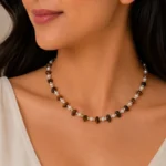 Beach Style Pearl & Beaded Necklace