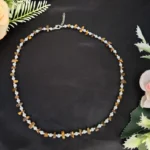Beach Style Pearl & Beaded Necklace
