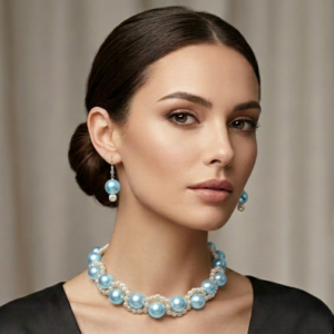 Classic Multi-Color Beaded Jewelry Set