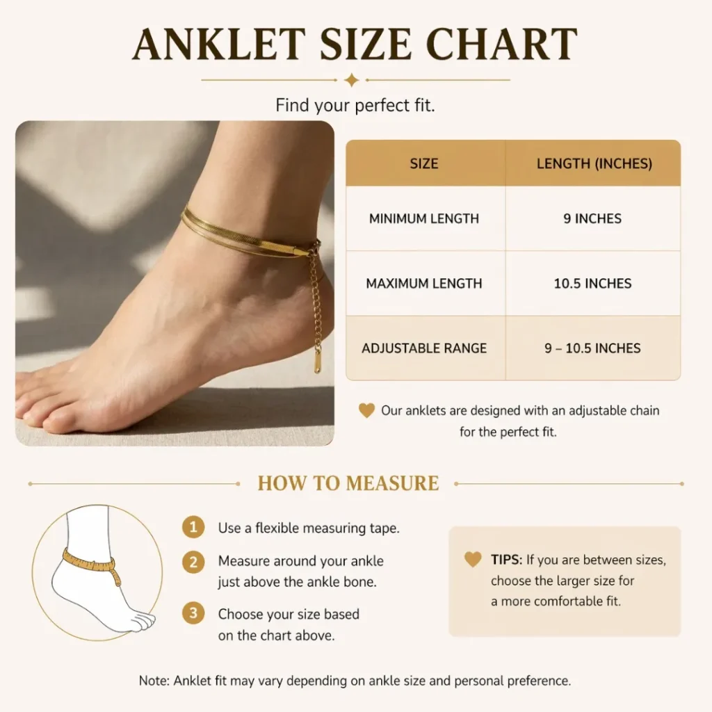 Stylish Double Layer Pearl Beaded Anklet