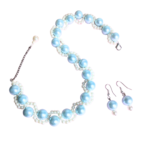 Classic Multi-Color Beaded Jewelry Set