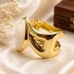 Women's Gold-Tone Wide Open Cuff Bracelet
