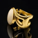 Women's Gold-Tone Wide Open Cuff Bracelet