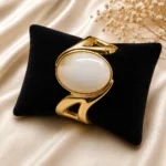 Women's Gold-Tone Wide Open Cuff Bracelet