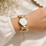 Rajwadi Inspired Bracelet Watch for Women
