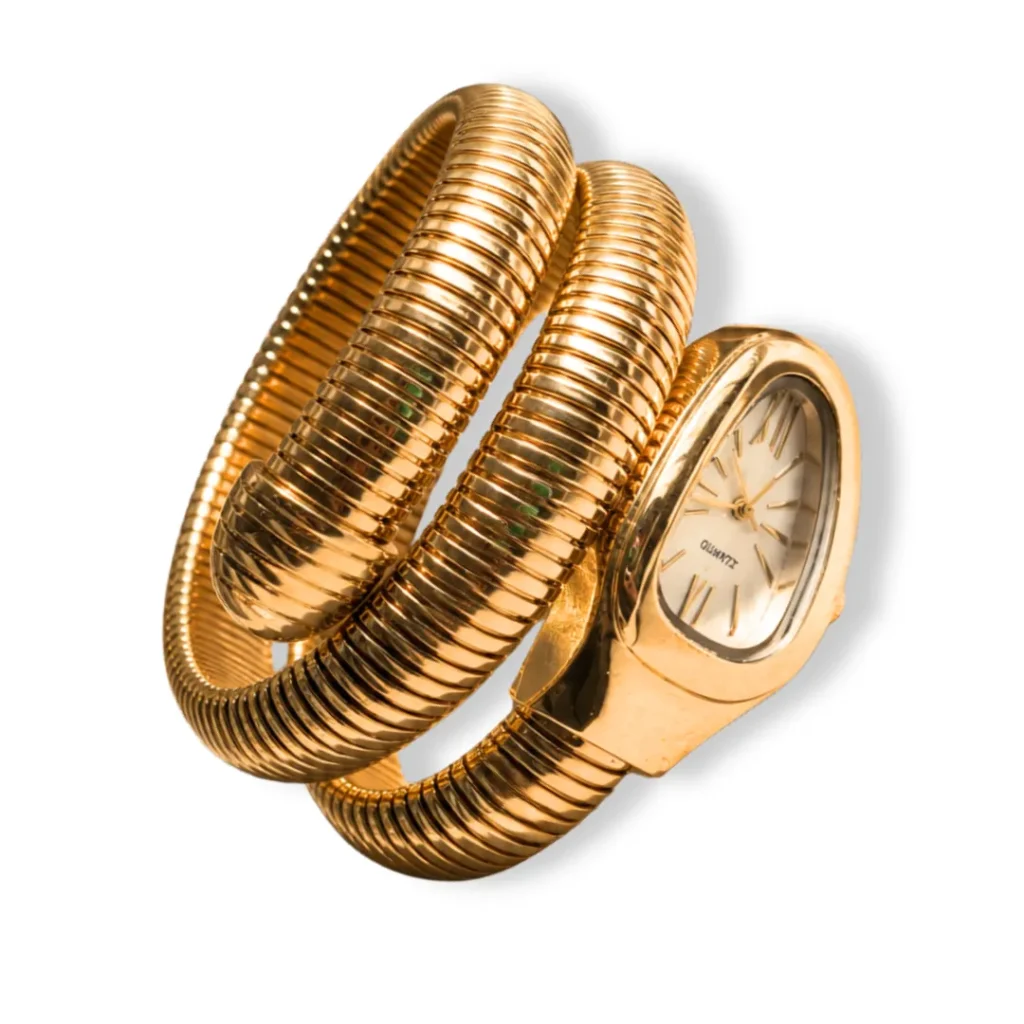 Stylish Snake Wrap Bracelet Watch